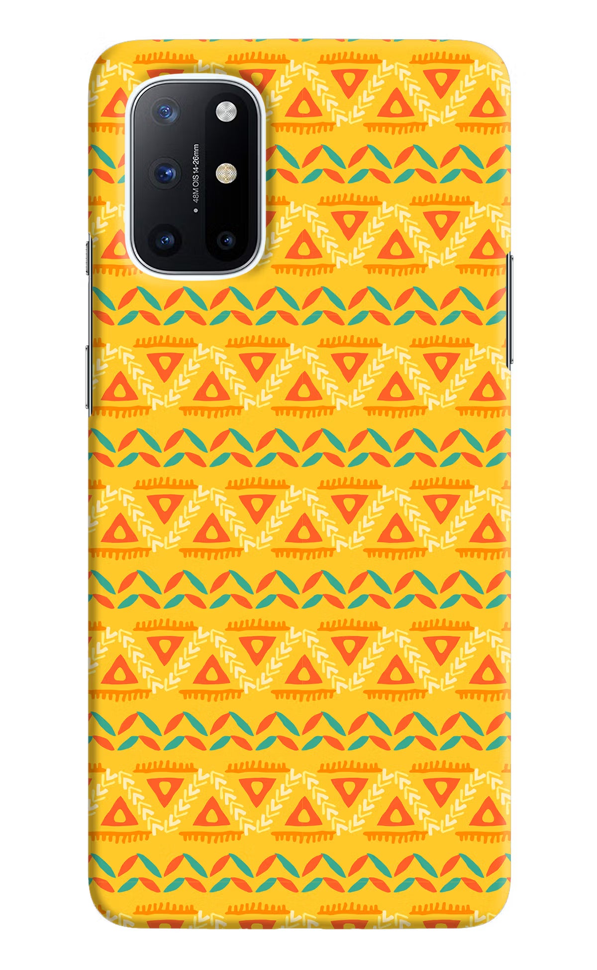 Tribal Pattern Oneplus 8T Hard Case Back Cover by Casekaro