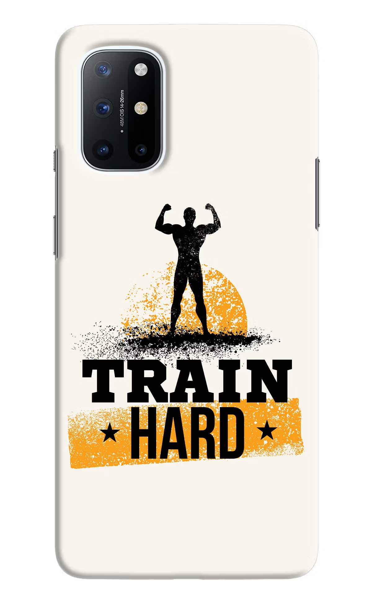 Train Hard Oneplus 8T Hard Case Back Cover by Casekaro