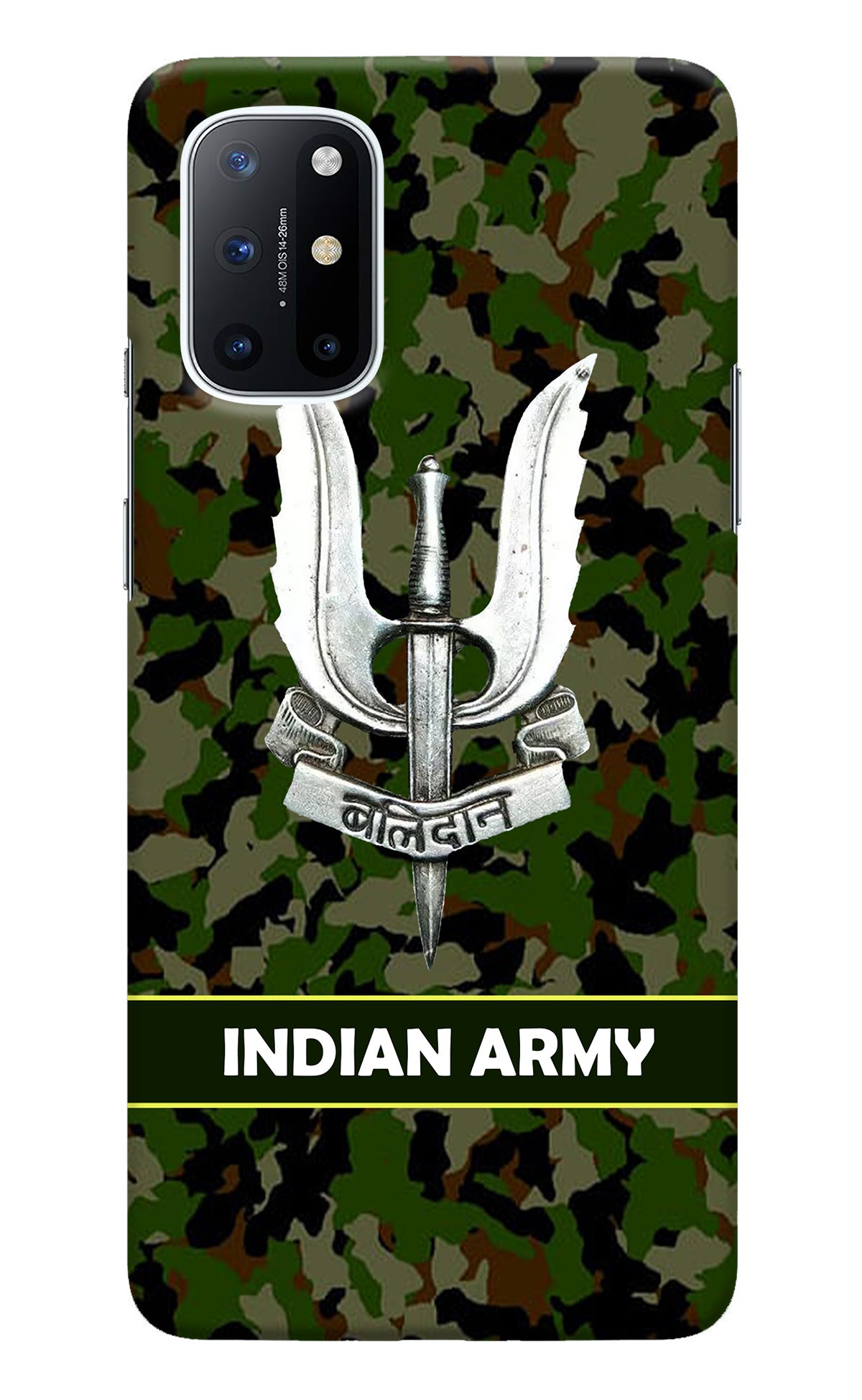 Balidan Indian Logo Oneplus 8T Back Cover