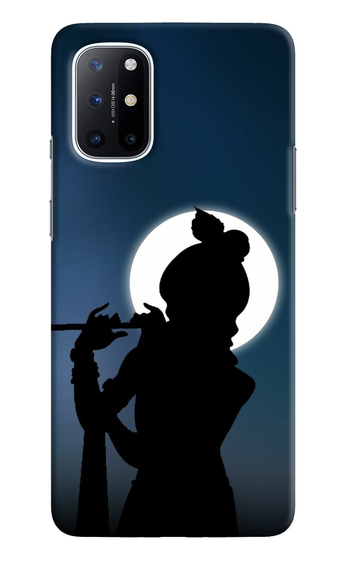 Shri Krishna Silhouette Oneplus 8T Back Cover