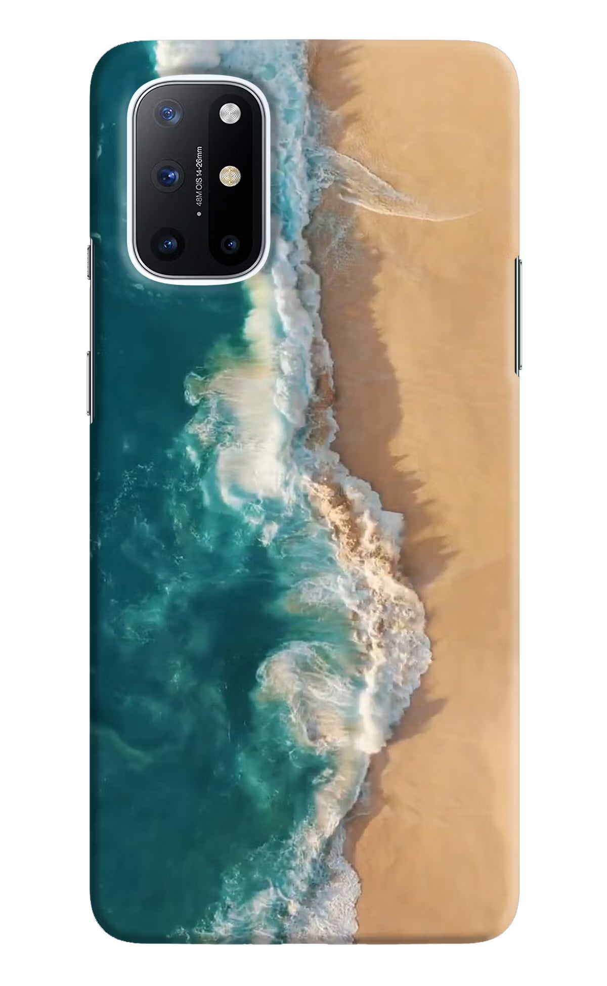 Ocean Beach Oneplus 8T Hard Case Back Cover by Casekaro