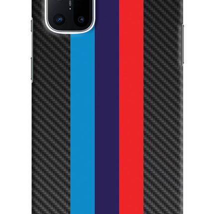 BMW Stripes Pattern Oneplus 8T Hard Case Back Cover by Casekaro