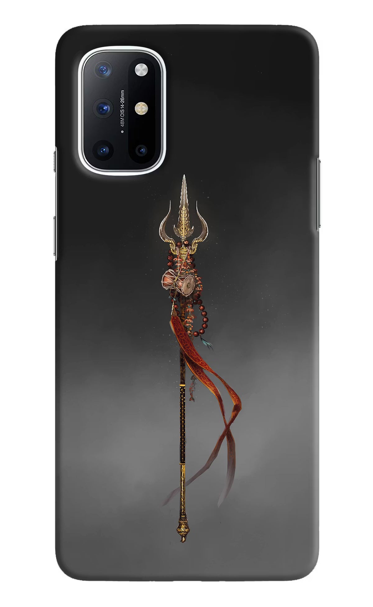 Shiv Trishul Oneplus 8T Hard Case Back Cover by Casekaro