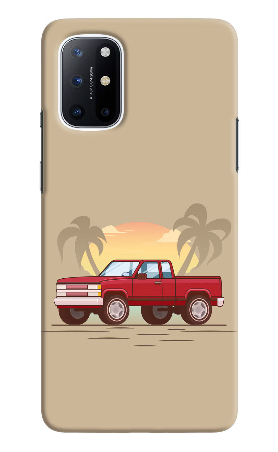Desert Classic Drive Oneplus 8T Back Cover, Hard case
