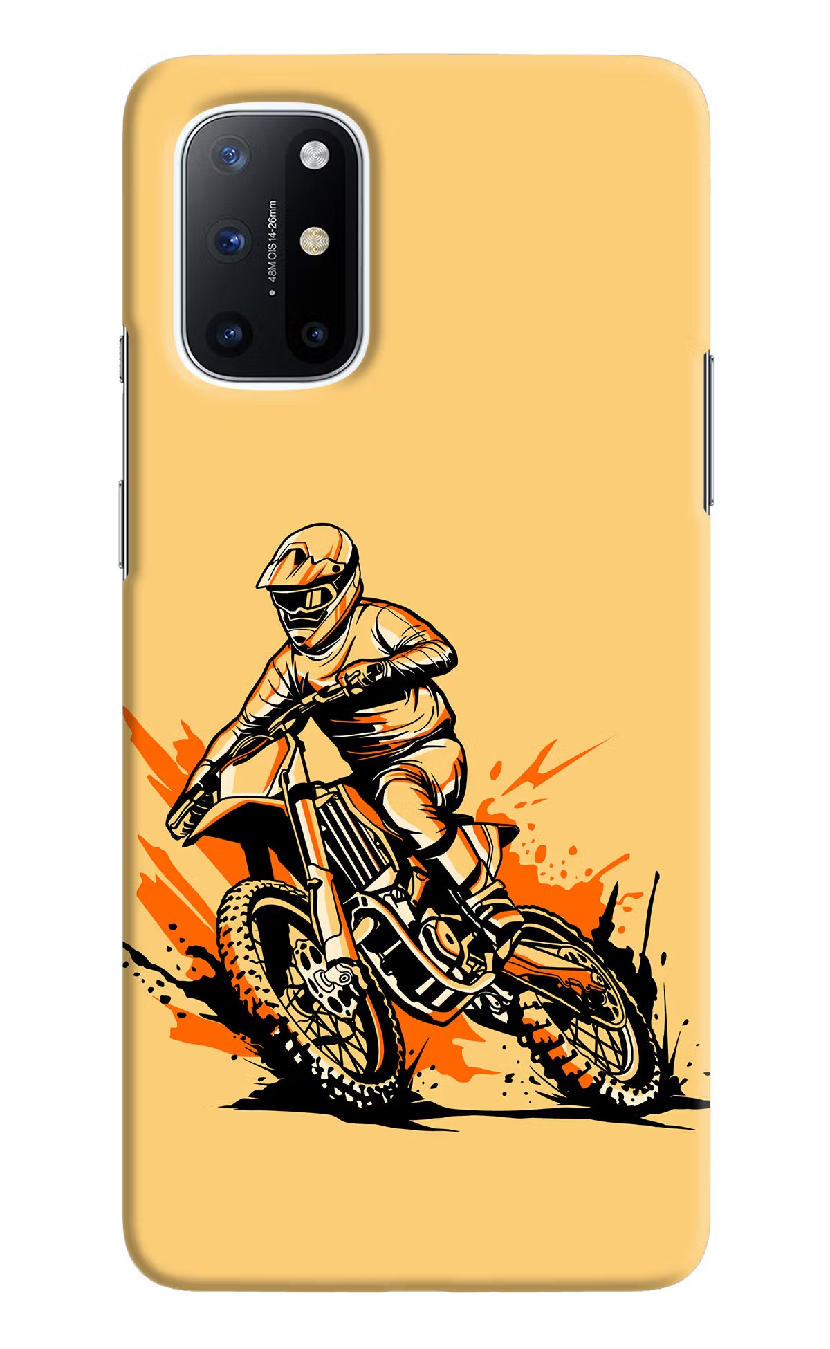 Off-Road Fury Oneplus 8T Hard Case Back Cover by Casekaro