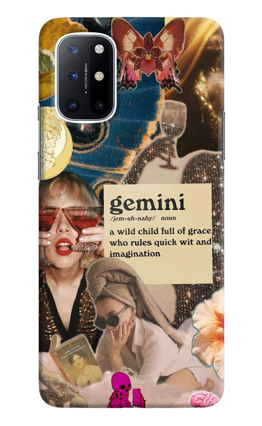 Gemini Zodiac Oneplus 8T Hard Case Back Cover by Casekaro