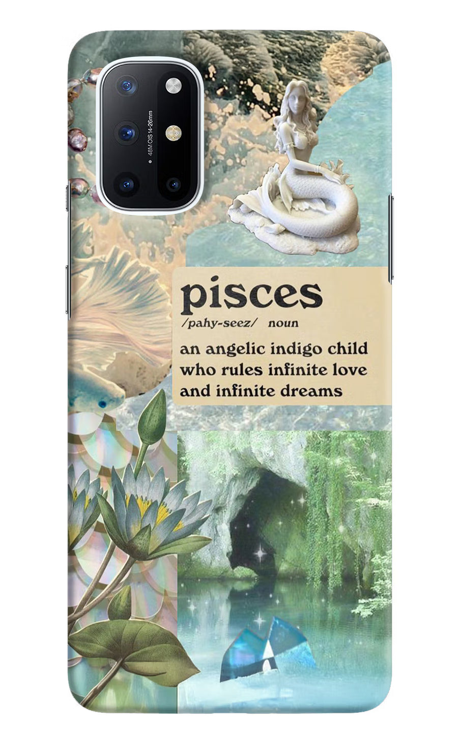 Pisces Zodiac Oneplus 8T Back Cover, Hard case