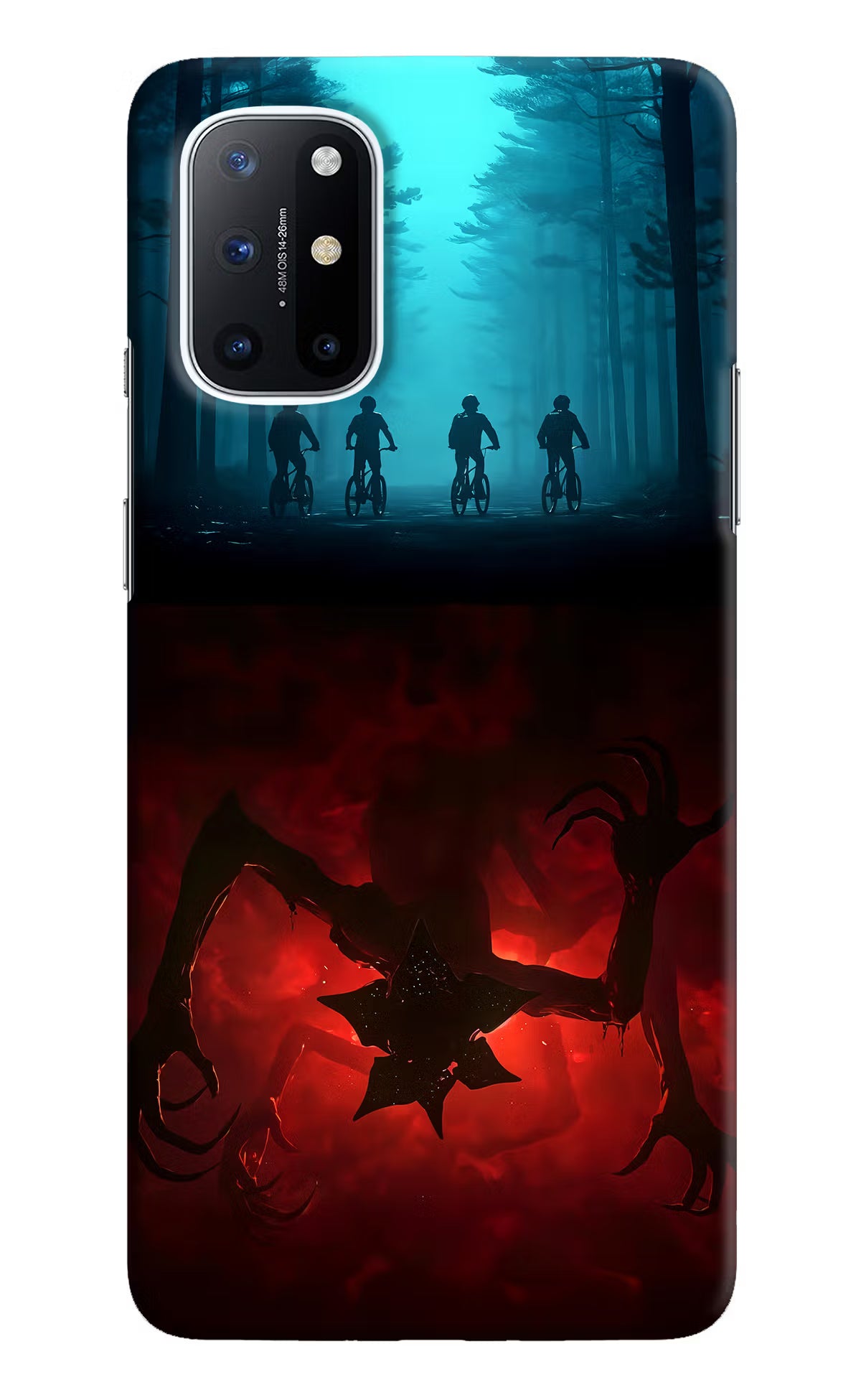 Ordinary Things Downside Up Oneplus 8T Hard Case Back Cover by Casekaro