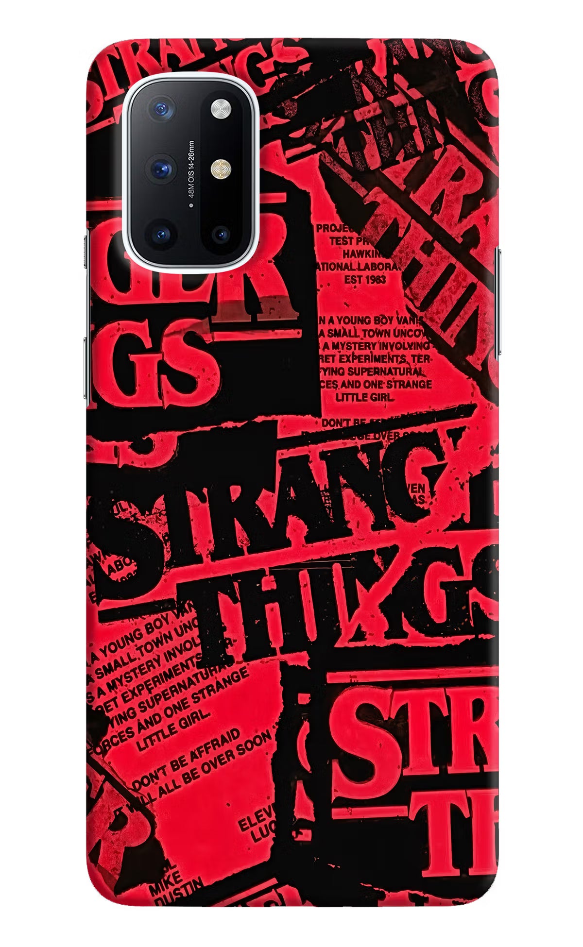 Ordinary Things Oneplus 8T Hard Case Back Cover by Casekaro