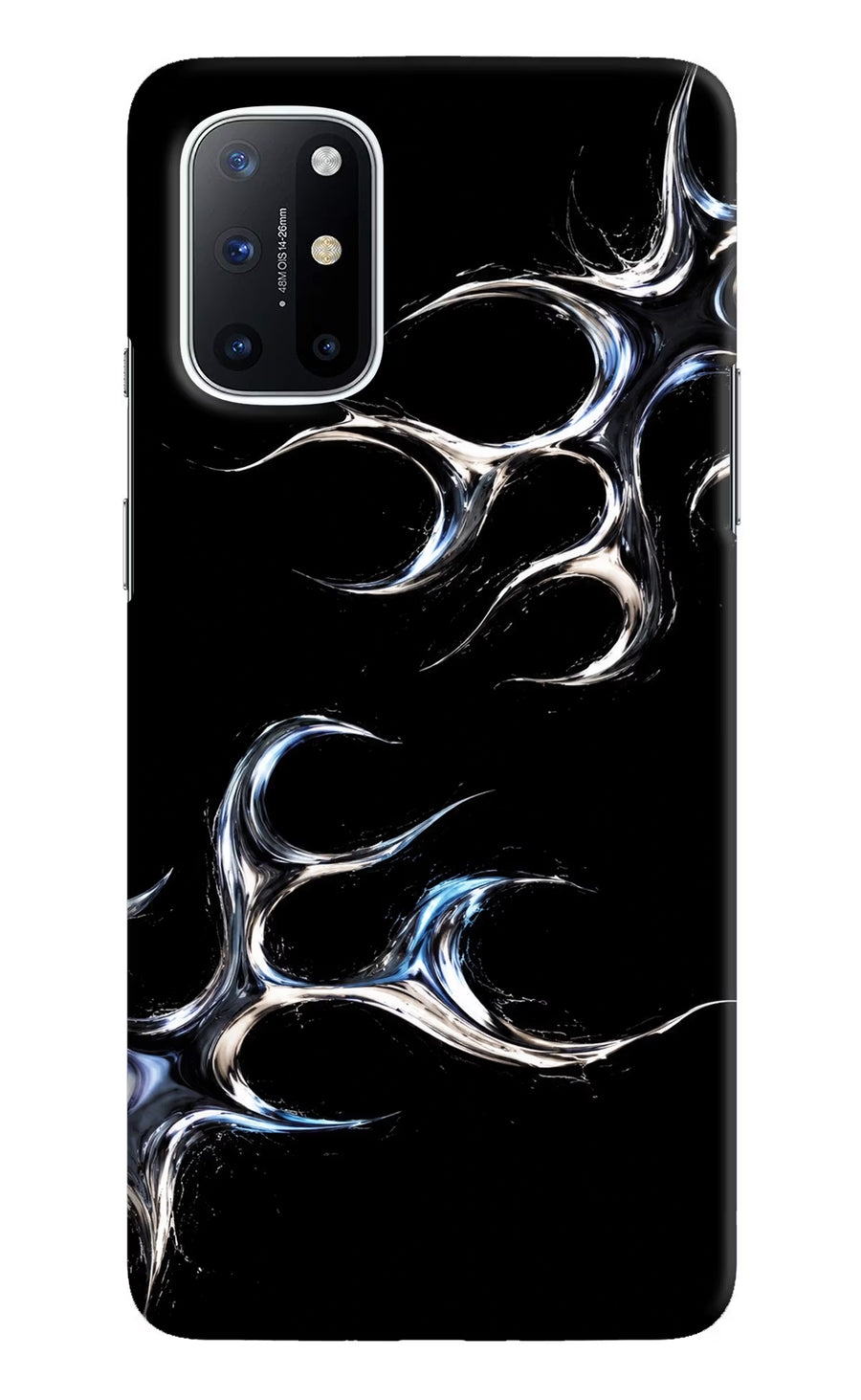 Chrome Tribal Oneplus 8T Back Cover, Hard case