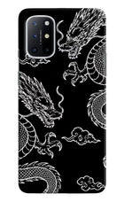 Twin Dragons Oneplus 8T Hard Case Back Cover by Casekaro