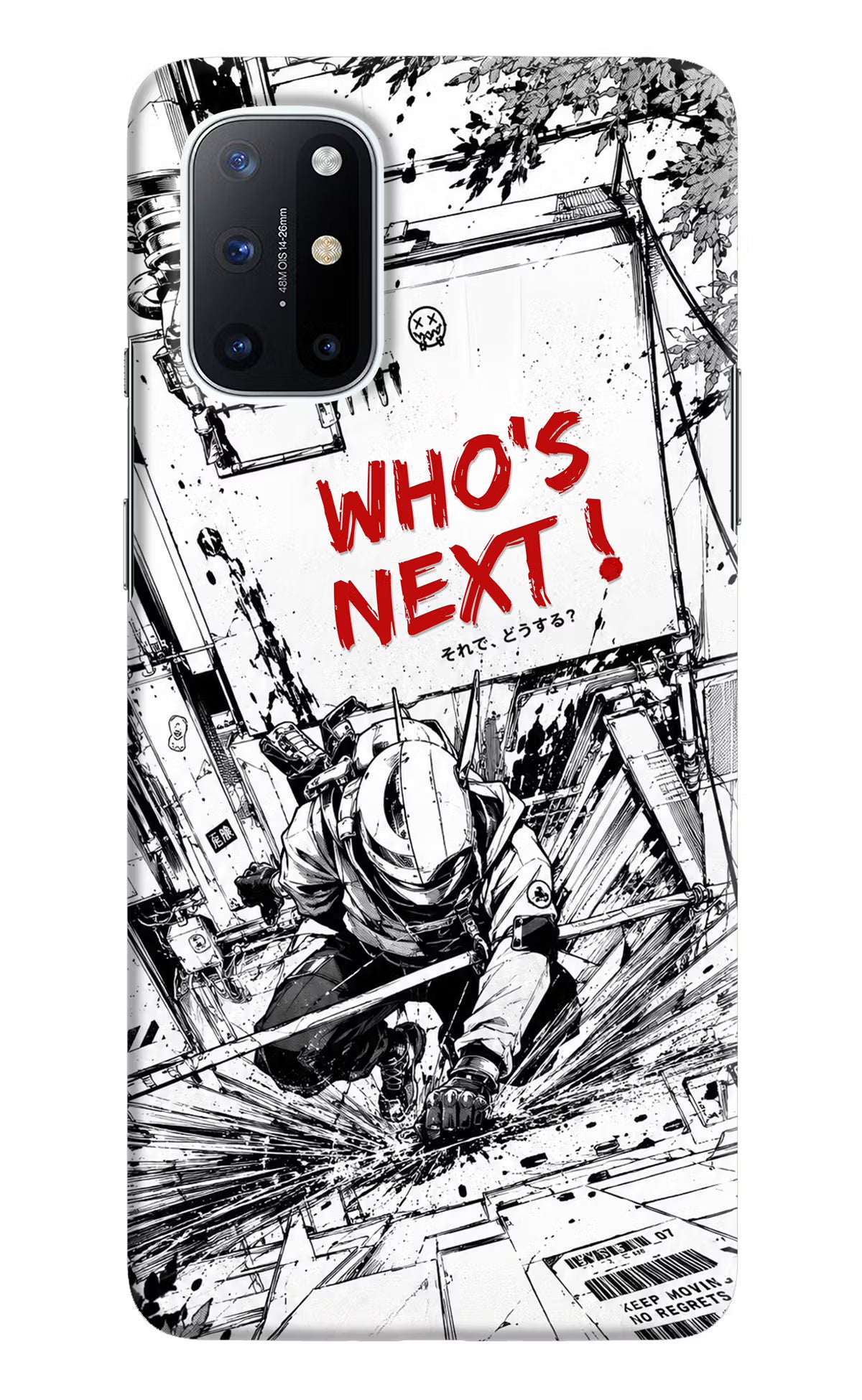 Who's Next Oneplus 8T Hard Case Back Cover by Casekaro
