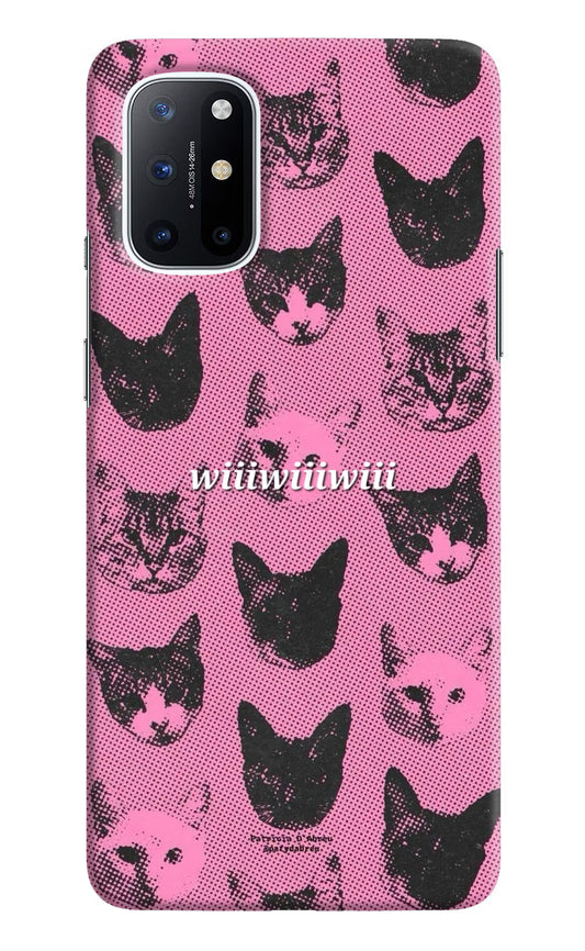 Pink Cats Oneplus 8T Back Cover