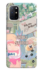 Studio Ghibli Oneplus 8T Hard Case Back Cover by Casekaro