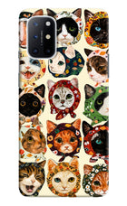 Cool Cat Oneplus 8T Hard Case Back Cover by Casekaro