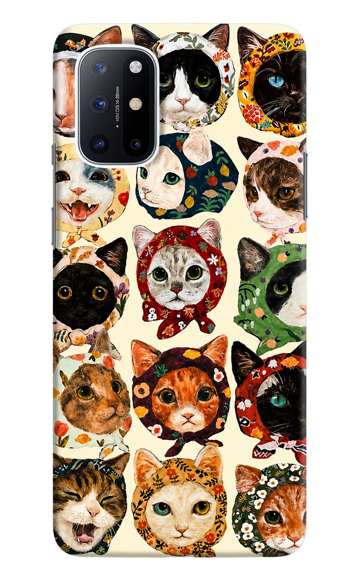Cool Cat Oneplus 8T Back Cover