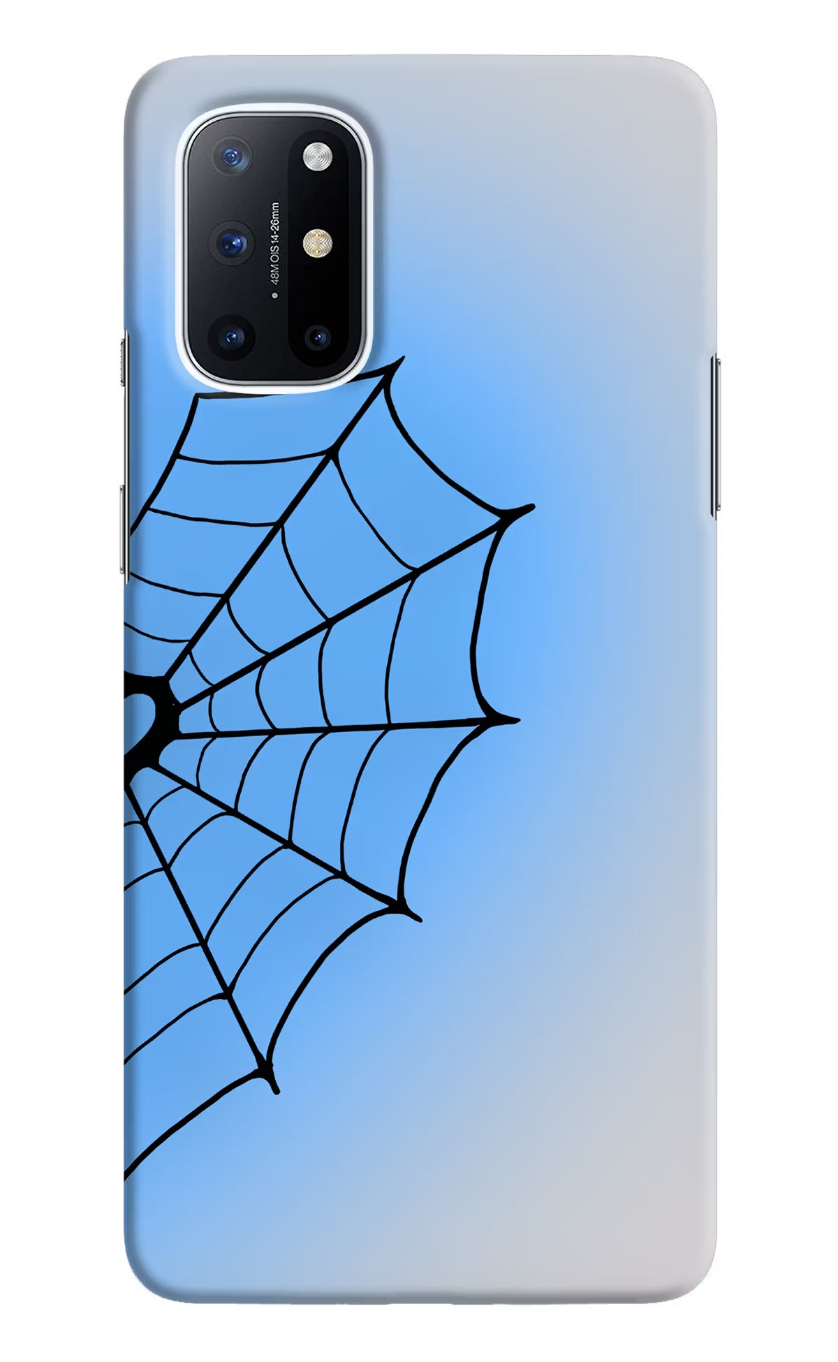 Blue Web Oneplus 8T Back Cover