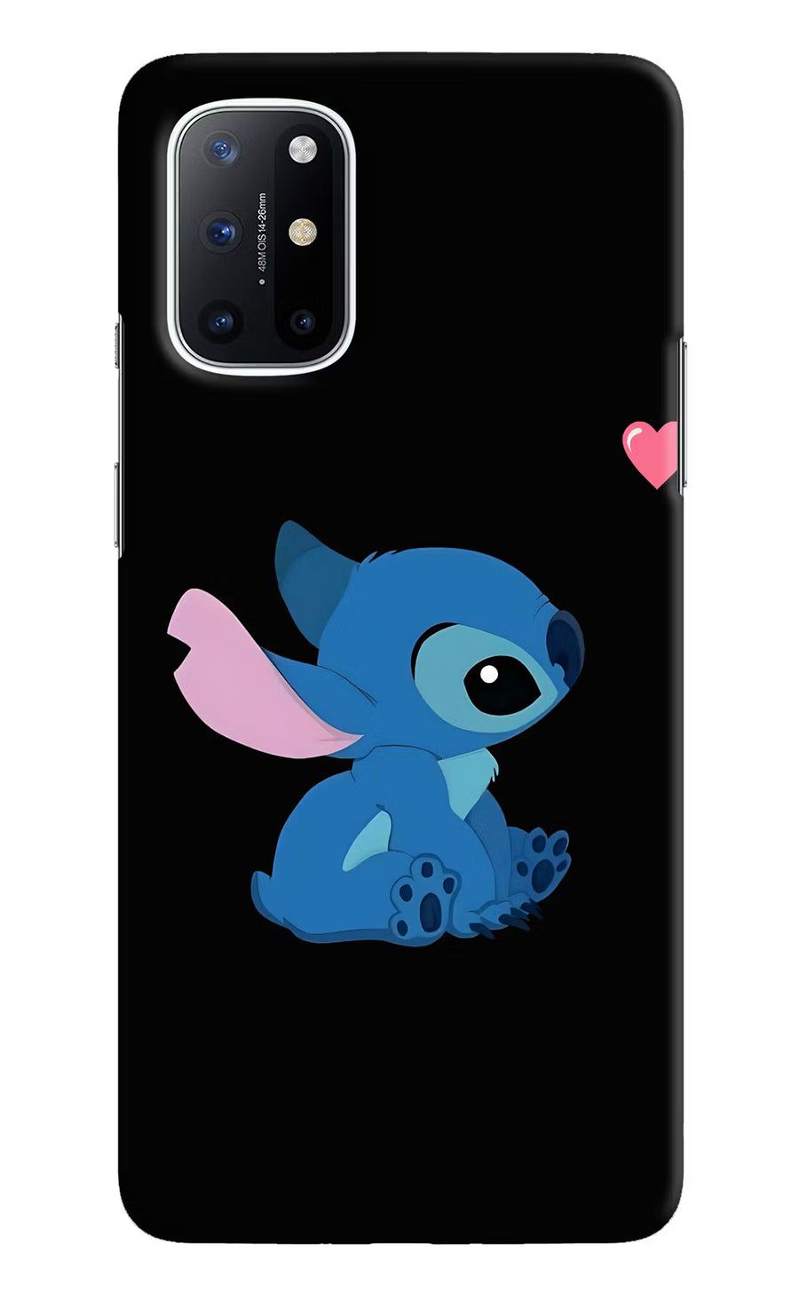 Stitch Crush Oneplus 8T Back Cover, Hard case