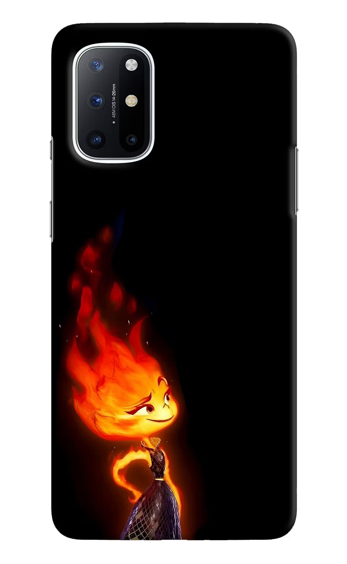 Ember Flame Oneplus 8T Back Cover