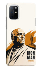 Sardar Patel Iron Will Oneplus 8T Hard Case Back Cover by Casekaro