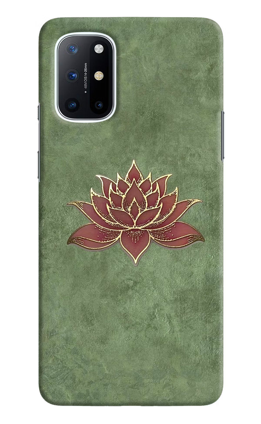 Lotus Grace Oneplus 8T Back Cover, Hard case