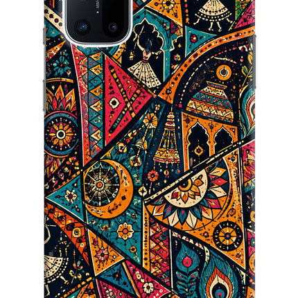 Folk Print Oneplus 8T Back Cover