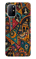 Folk Print Oneplus 8T Back Cover