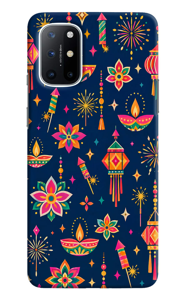 Festive Pop Oneplus 8T Hard Case Back Cover by Casekaro