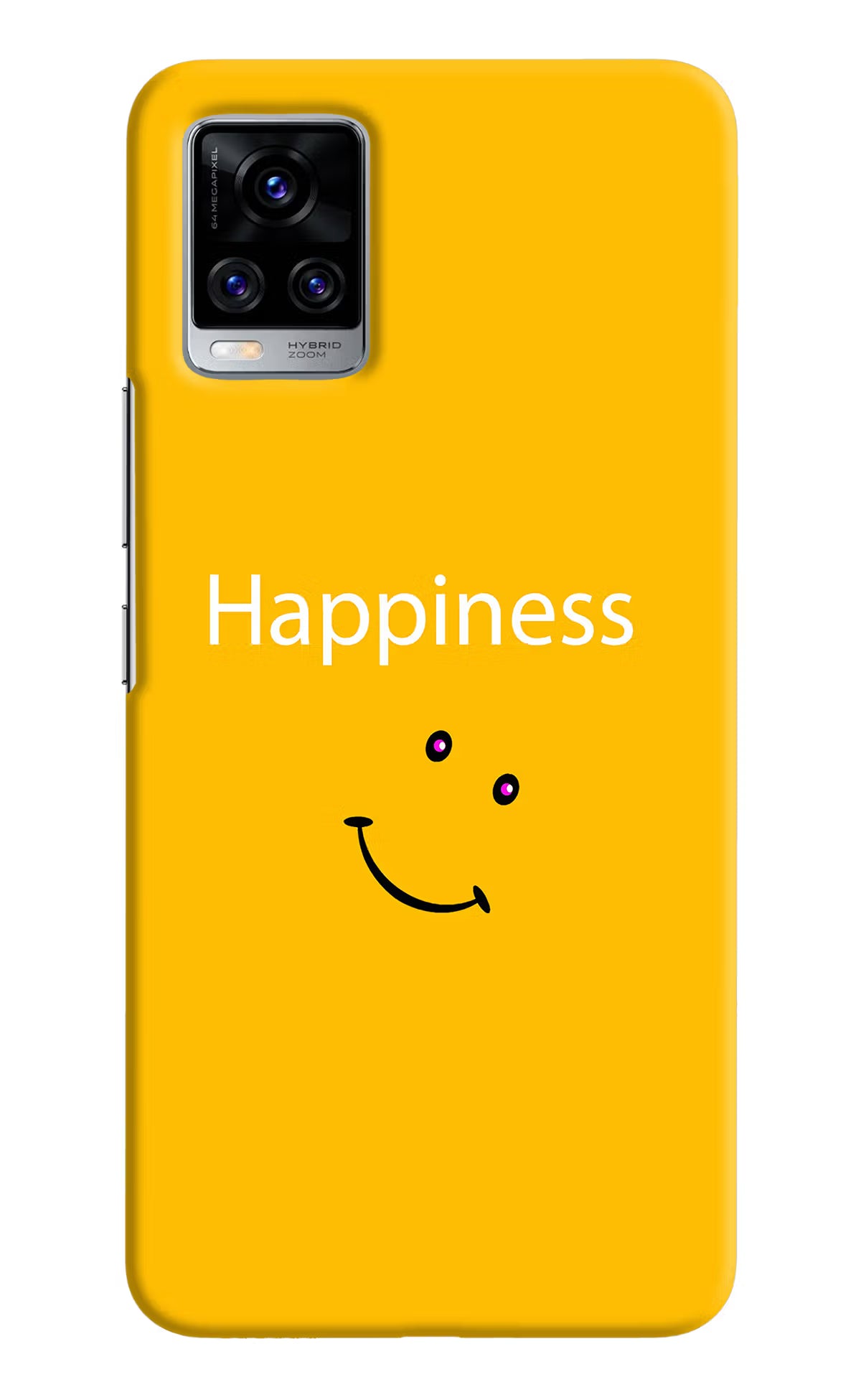Happiness With Smiley Vivo V20 Pro Hard Case Back Cover by Casekaro