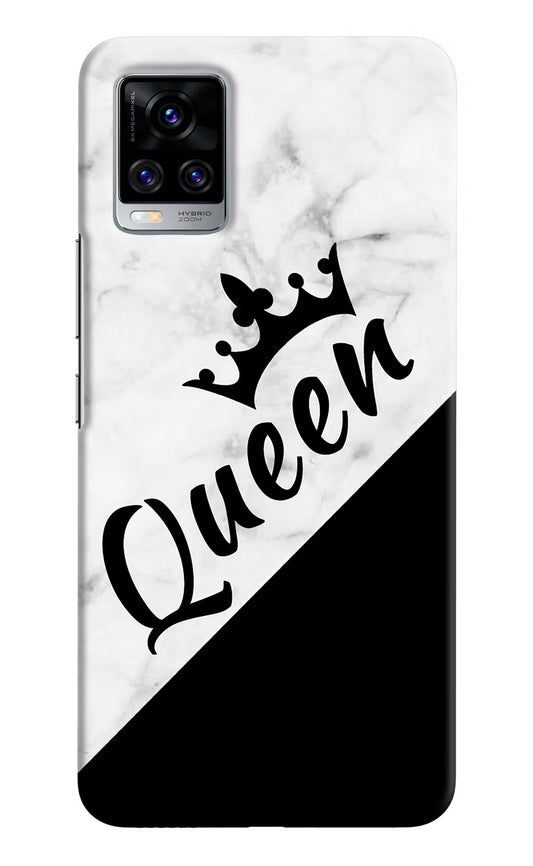 Queen Vivo V20 Pro Hard Case Back Cover by Casekaro