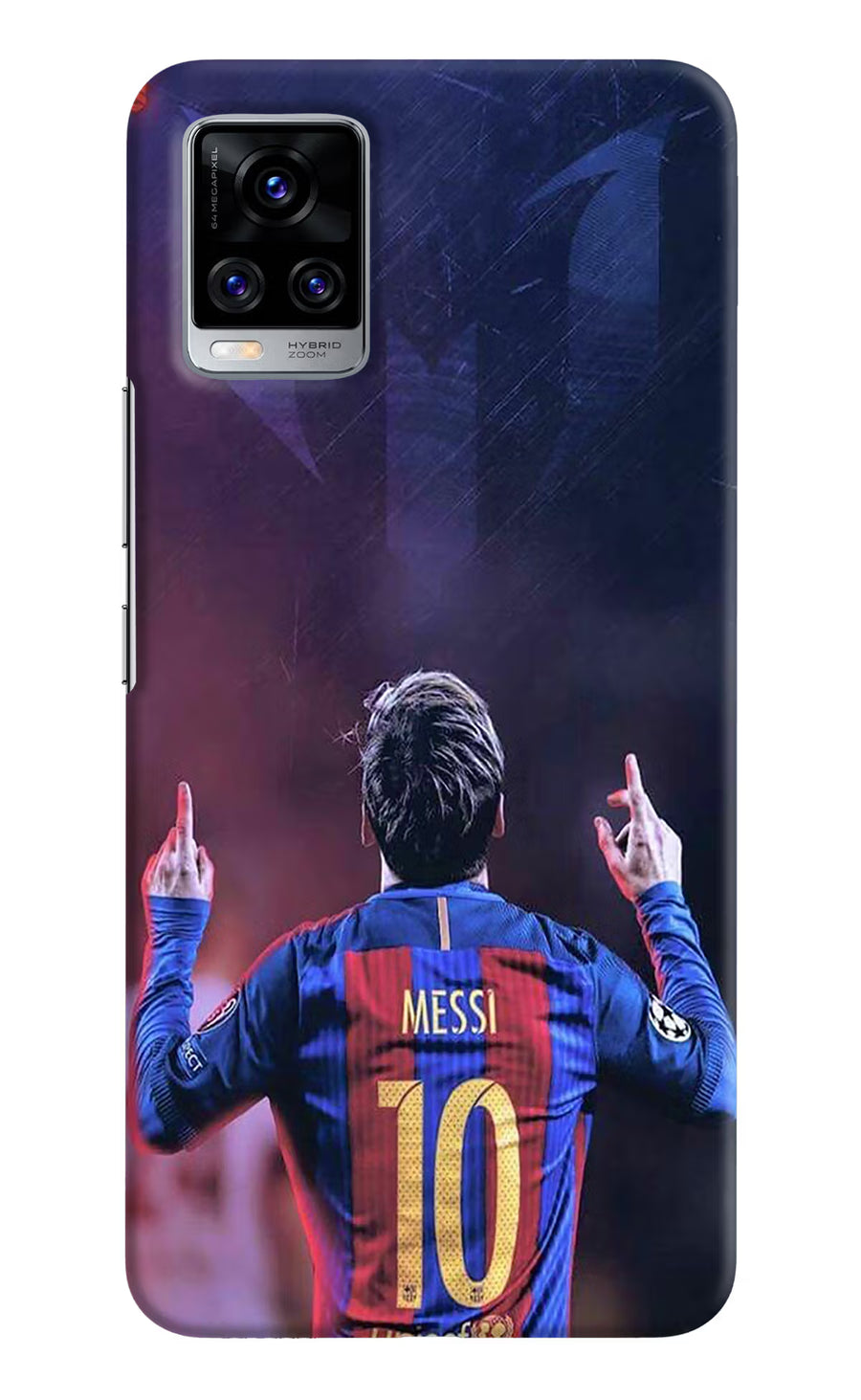 Messi Vivo V20 Pro Back Cover, Hard case