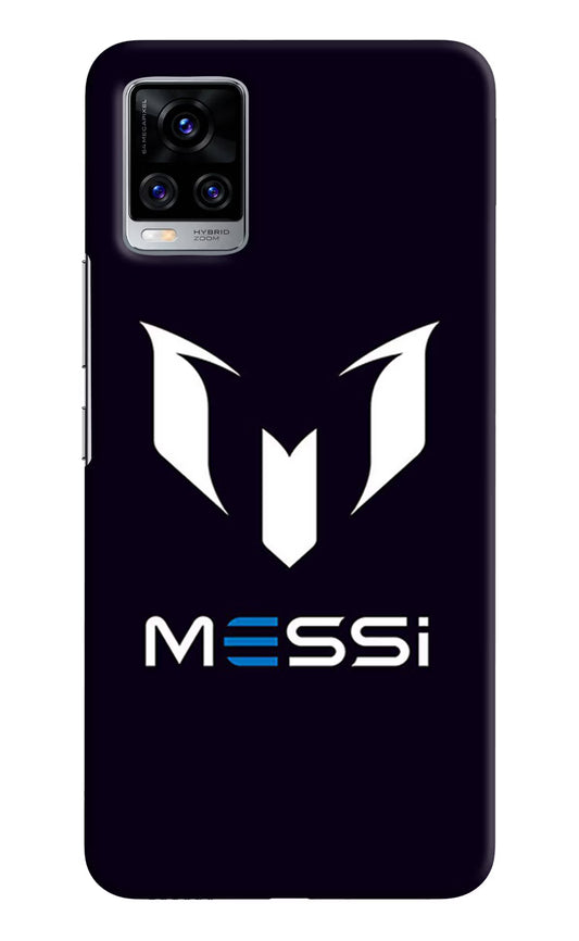 Messi Logo Vivo V20 Pro Hard Case Back Cover by Casekaro