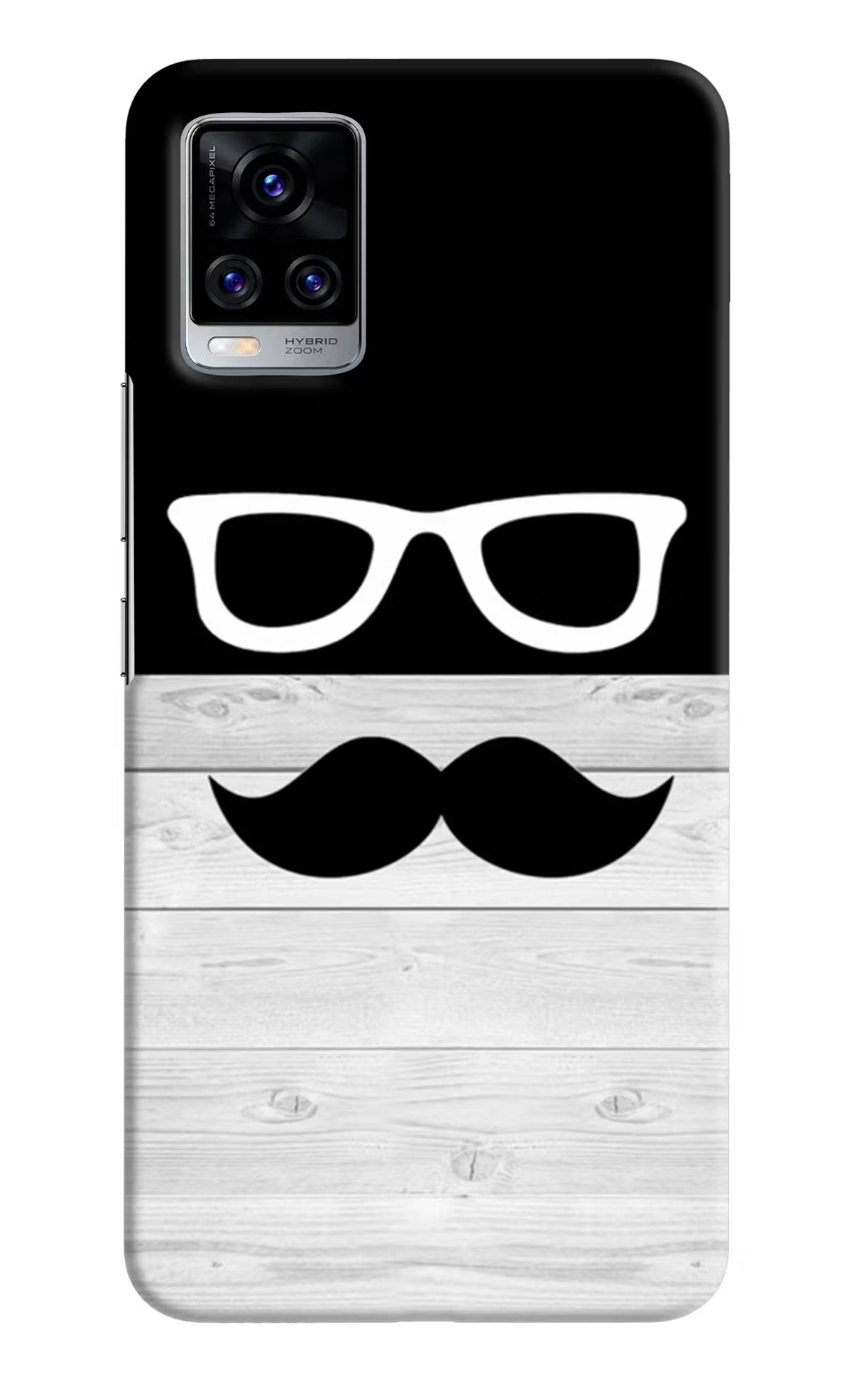 Mustache Vivo V20 Pro Hard Case Back Cover by Casekaro