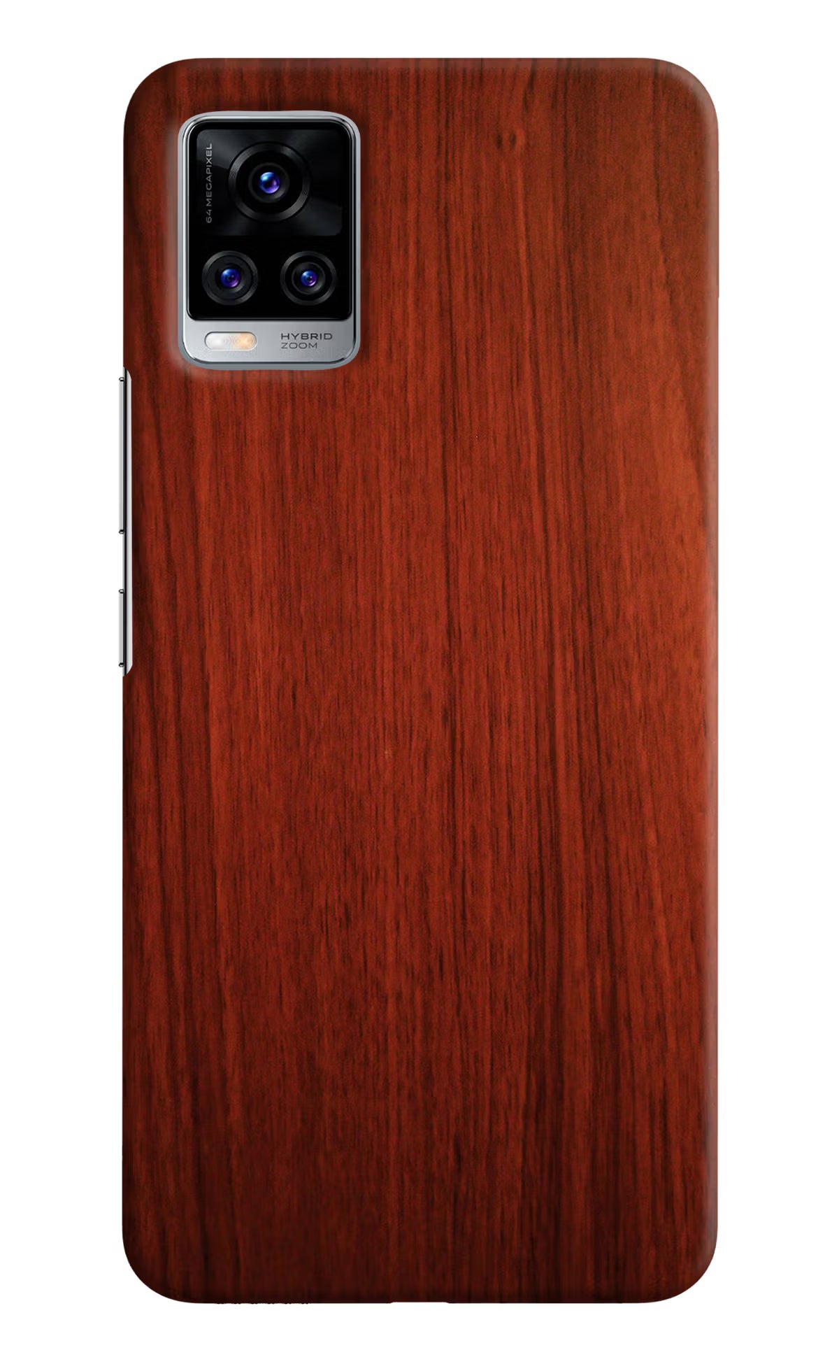 Wooden Plain Pattern Vivo V20 Pro Hard Case Back Cover by Casekaro