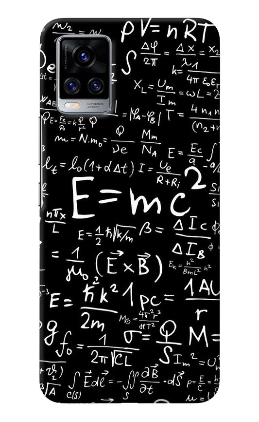 Physics Albert Einstein Formula Vivo V20 Pro Back Cover