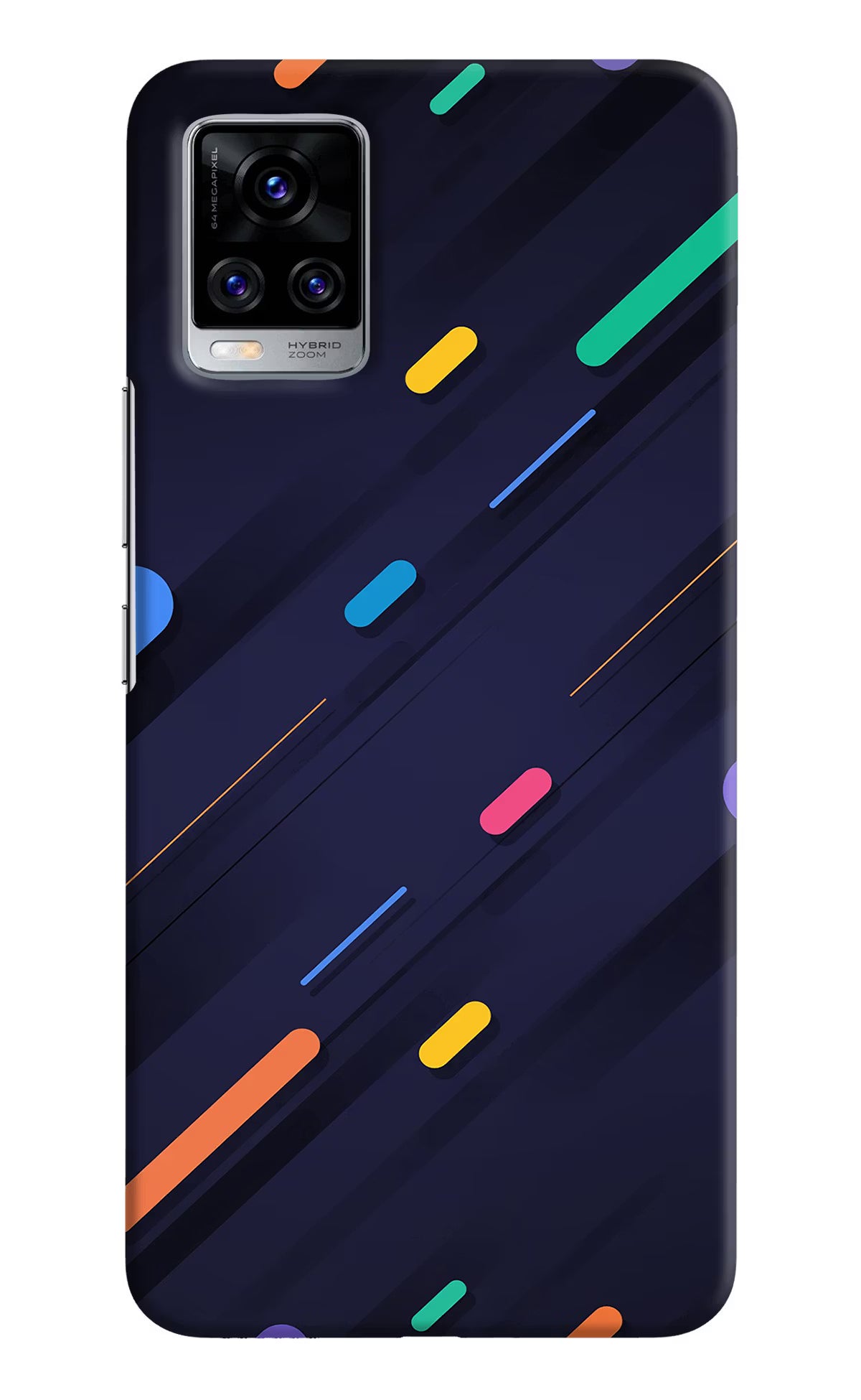 Abstract Design Vivo V20 Pro Hard Case Back Cover by Casekaro