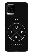 Go Fuck Yourself Vivo V20 Pro Hard Case Back Cover by Casekaro