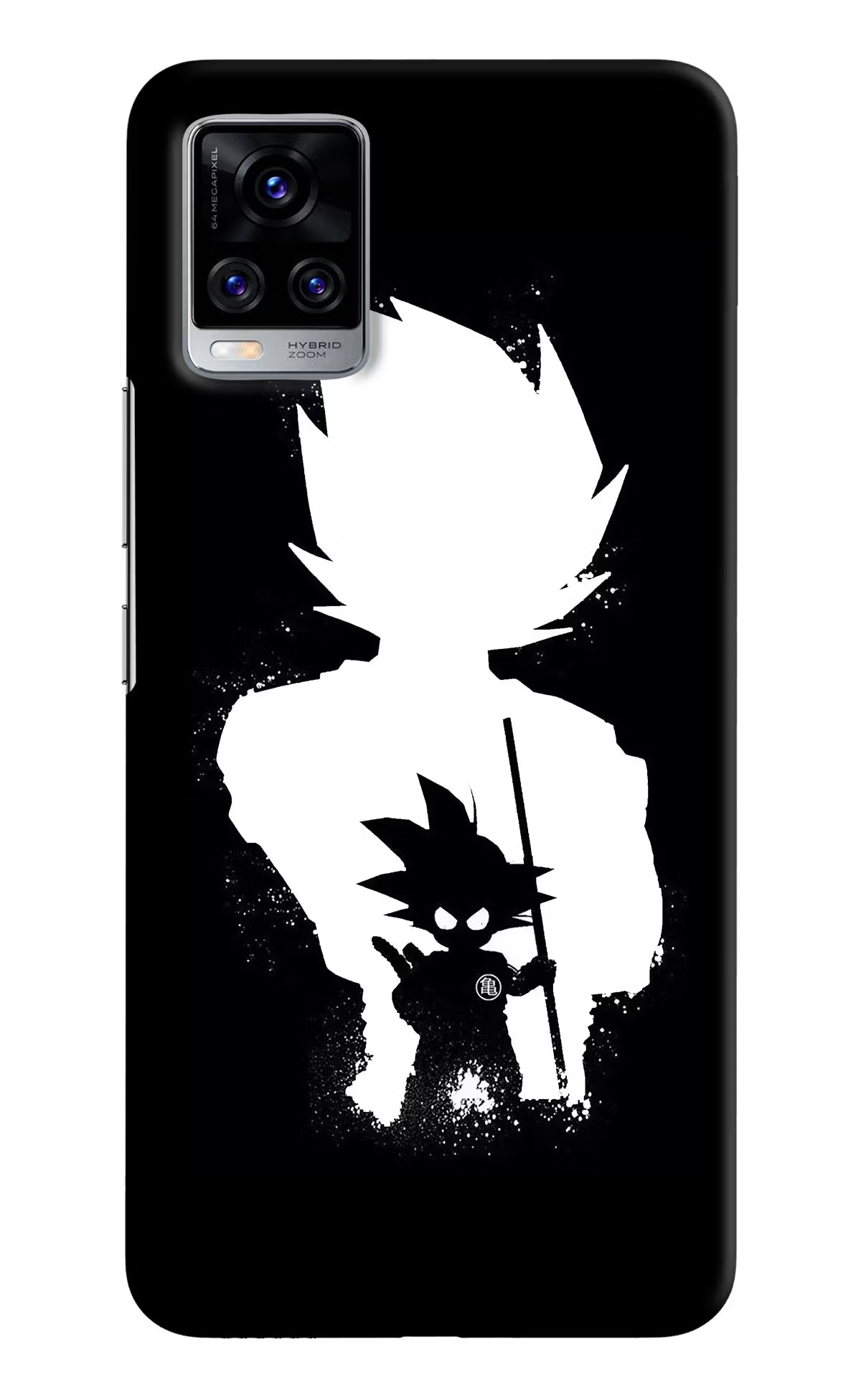 Goku Shadow Vivo V20 Pro Hard Case Back Cover by Casekaro