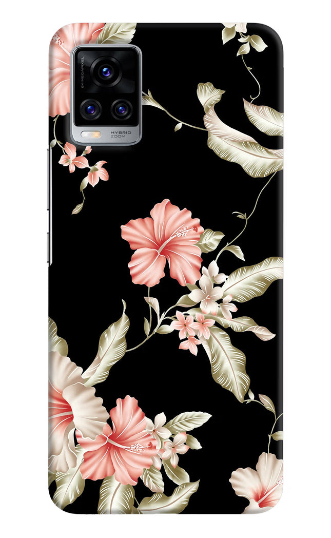 Flowers Vivo V20 Pro Hard Case Back Cover by Casekaro