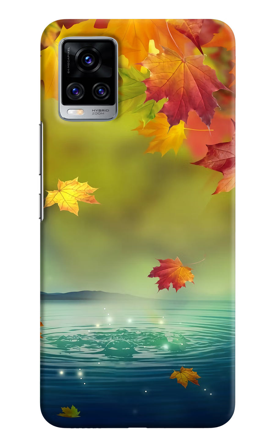 Flowers Vivo V20 Pro Back Cover, Hard case