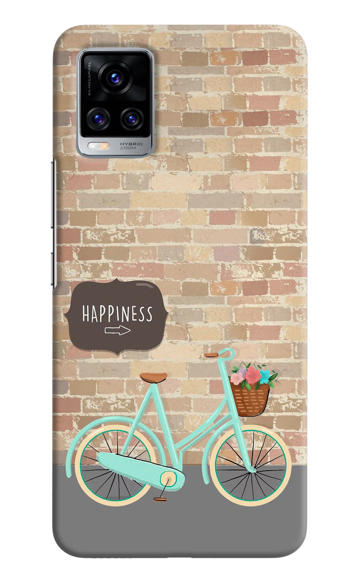 Happiness Artwork Vivo V20 Pro Hard Case Back Cover by Casekaro