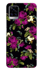 Flowers Vivo V20 Pro Hard Case Back Cover by Casekaro