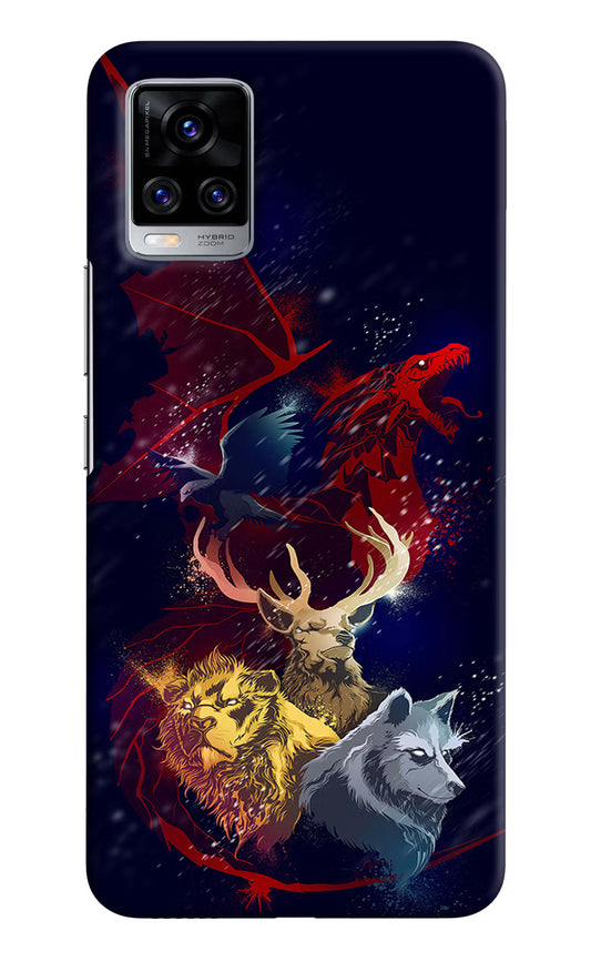 Game Of Thrones Vivo V20 Pro Hard Case Back Cover by Casekaro