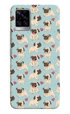 Pug Dog Vivo V20 Pro Hard Case Back Cover by Casekaro