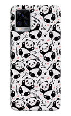 Cute Panda Vivo V20 Pro Hard Case Back Cover by Casekaro