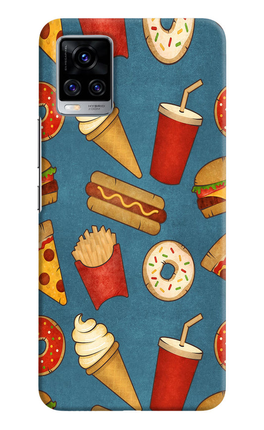 Foodie Vivo V20 Pro Hard Case Back Cover by Casekaro