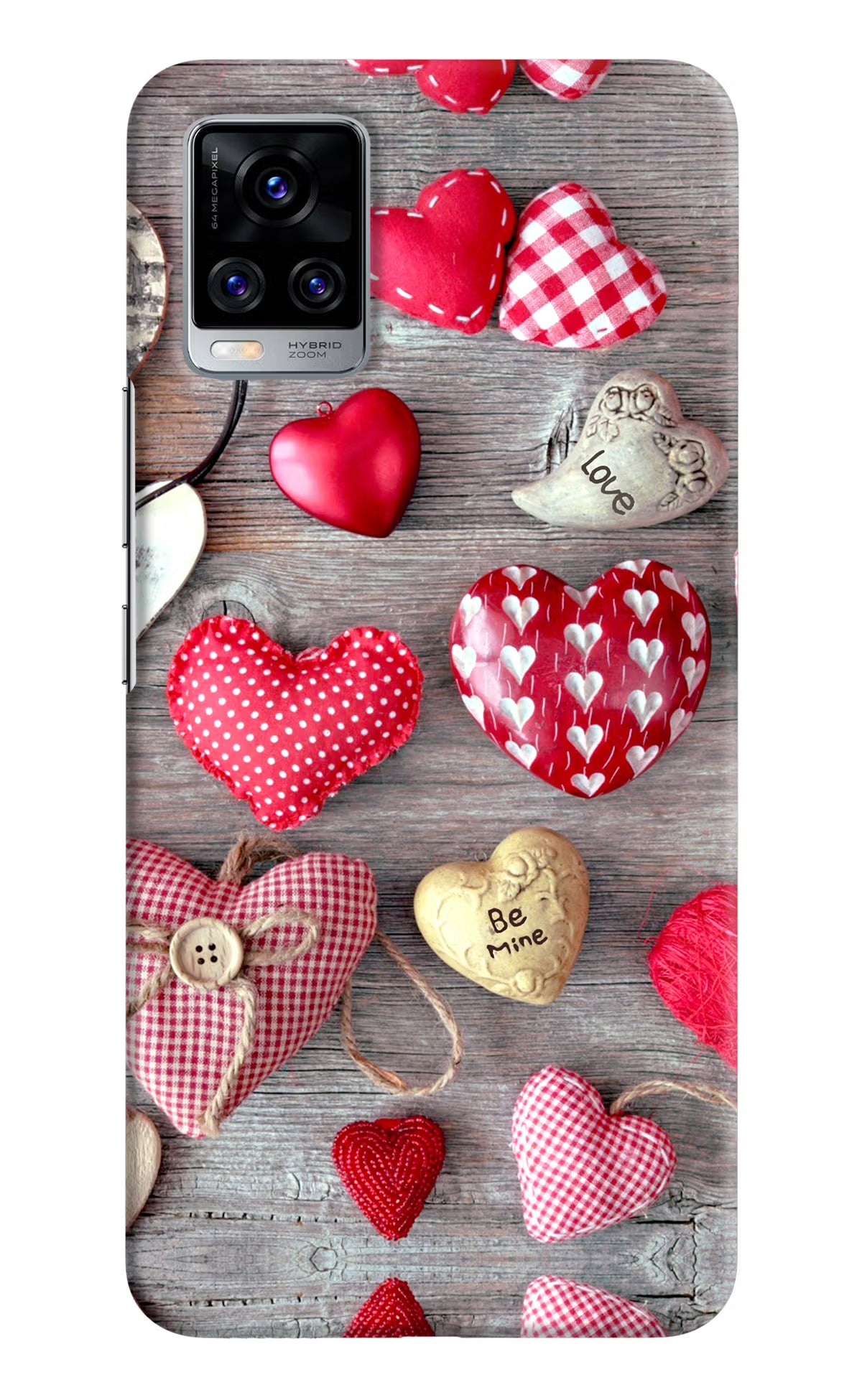 Love Wallpaper Vivo V20 Pro Hard Case Back Cover by Casekaro