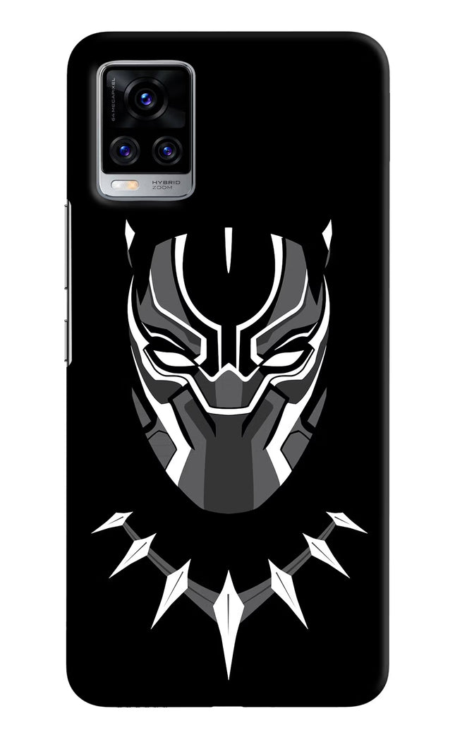 Black Panther Vivo V20 Pro Hard Case Back Cover by Casekaro