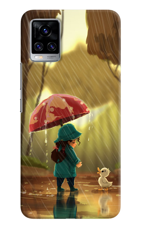 Rainy Day Vivo V20 Pro Hard Case Back Cover by Casekaro