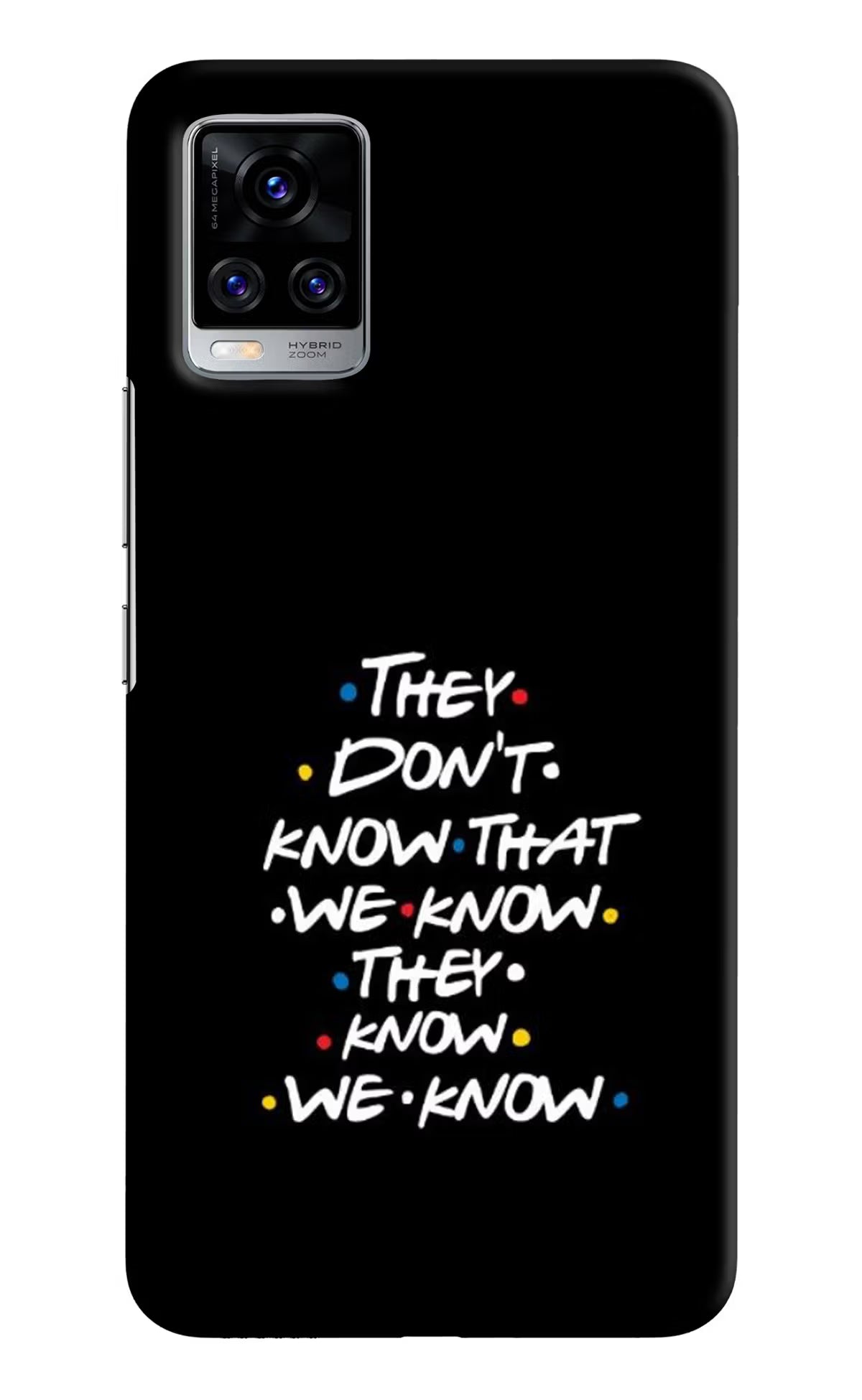 FRIENDS Dialogue Vivo V20 Pro Hard Case Back Cover by Casekaro